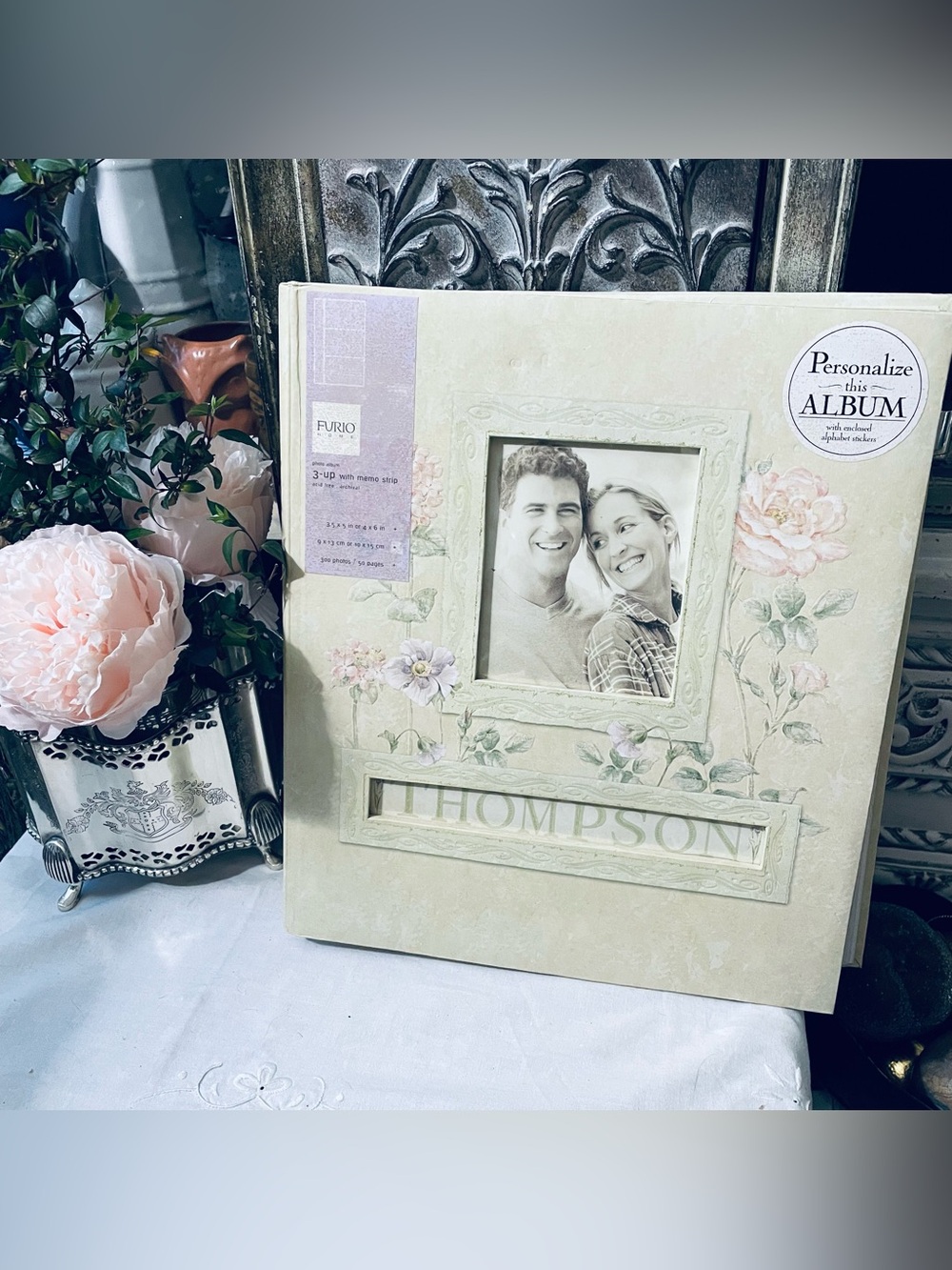 Furio 300 photo album book Antique Floral